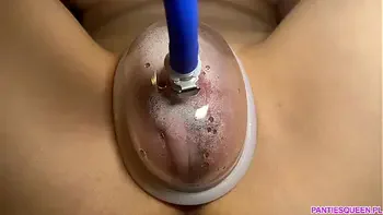 The fattest pussy ever - result after 40 minutes pumping