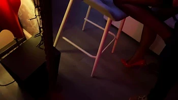 niquée en porte jarretelle vintage