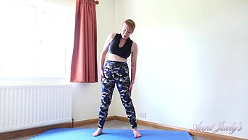 Yoga Workout with Red