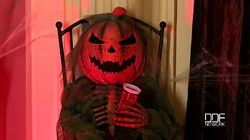 Halloween pole dance