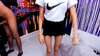 Fatty girl who loves big cocks warms up for a hardcore sex