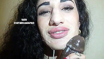 Sexy Lebanese Beauty Blowjob