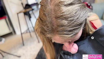 Schoolgirl BDSM bound, handcuffed and spanked