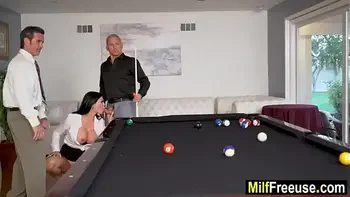 MILF secretary freeused during business meeting