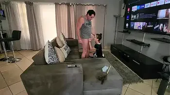 Got turned on when I caught my husband being unfaithful towards me with the maid | FFM 3some fuck