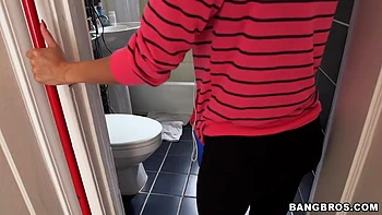 Petite Cleaning Lady Tight Pussy Banged Hardcore