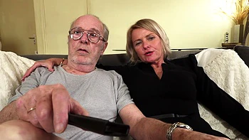 A Mature Woman Surrounded By Friends