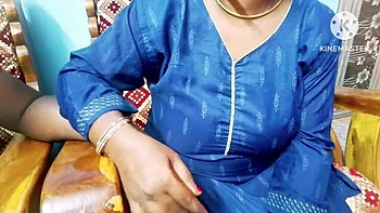 Tamil Housewife Bhabhi Fucks Husband Boss to Save Job - Loud Real Moaning & Big Natural Tits