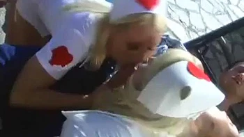 Dude Gets Lucky With Two Hot Nurses! ft. Hannah Harper: Blowjob, Big Tits  Anal Porn