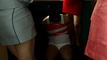 Japanese group sex with pussy licking and fucking