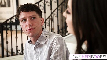 Thrilled Rion King and Bella Blu at huge tits video