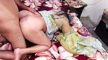 Desi Indian Aunty Doggystyle Anal Fuck - Rough Sex with Big Ass & Hindi Audio