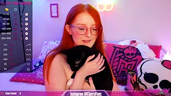 Redhead: Babe, Fansly  Masturbation Porn