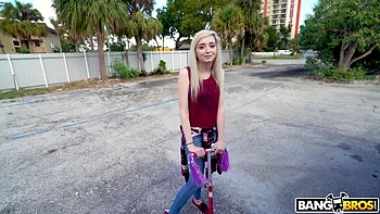 Horny 19 Year Old Hops on The Bus