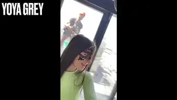 Backstage Blowjob During Pissing Anal Sex Shooting in Backstage