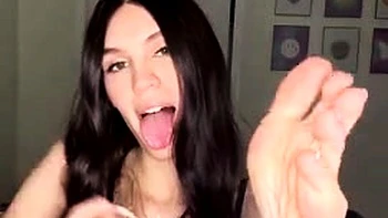 Kylie Haale Footjob And JOI