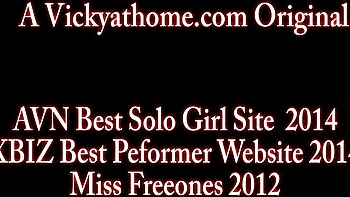 Vicky At Home - milf scene