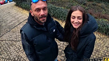 Stanley Johnson and his wife fucked by a cute czech couple