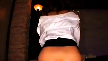 Pink labia close up of naive brunette