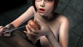 3D Bubble Butt: Blowjob, Doggy  Babe Porn