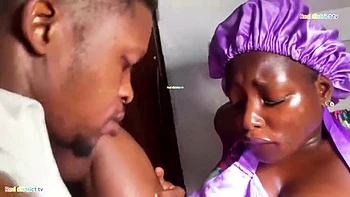 Black BBW Amateur Fucked Hard in Kitchen - Extreme Hardcore Sex with Cumshot