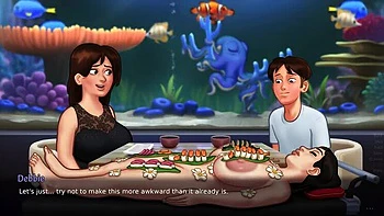 Summertime Saga Hentai: Busty Stepmom Fucked Hard by Big Dick After Date