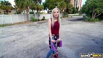 Horny 19 Year Old Hops on The Bus