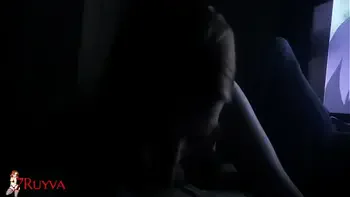 novinha chupando o amante enquanto falava com o namorado pelo telefone