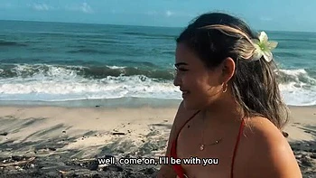 Lost Beach Girl Gets Fucked Hard by Tour Guide - Yohamedi
