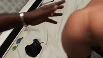 Dumb busty blonde in interracial: Blowjob, Doggy  Missonary Porn