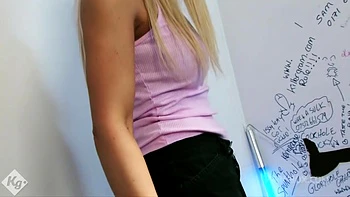 Double Dick Action At The Glory Hole