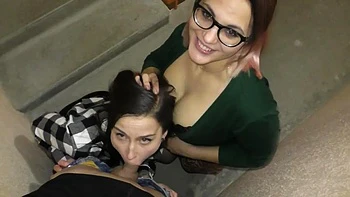 Double BJ: Blowjob, Amateur  Bongacams Porn