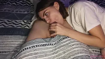 Cute Teen Makes a Sweet Mient and Gloats All My Cum