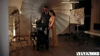 VIXEN Fashion model Kylie inspires designer in every way