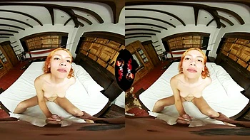 Cheeky in bed: Blowjob, Doggy  Cowgirl VR Porn
