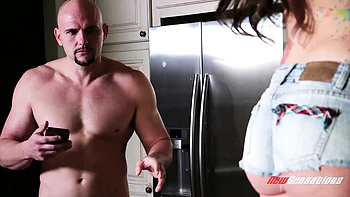 Gia Paige Step Sister Fuck - Big Round Ass Doggy Style & Blowjob