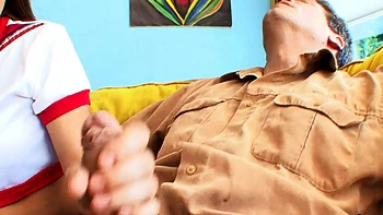 Oral Pleasures From Cheerleader Talia Palmer