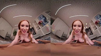 REDHEAD BABE WANTA FUCK YOU: Blowjob, Cowgirl  Missonary VR Porn