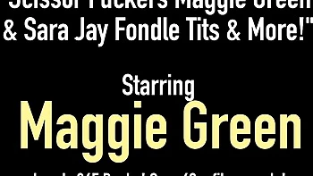 Watch amatory Sara Jay and Maggie Green's sex