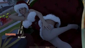 Christmas Blowjob Special with Stepmom - Big Natural Tits & Heart Problems