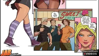 Bubble Butt princess pt. 2 - Perverted Santa Clause gets Naughty Teen Horny with his hard boner - 18yo Teenager Gangbanged in Icecream Truck