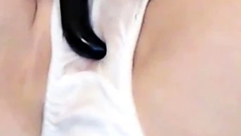 Amateur Squirts in Panties on Webcam