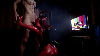 Горячая демоница преследует меня в бурю