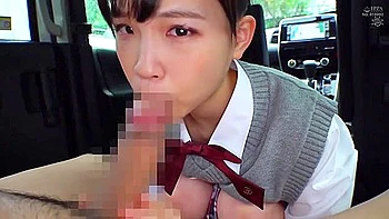 Gina Carrera - 035] Exhibitionist At The Train Station, She Loves To Hug And Have Sex Bang With A Girl With A Shaved Pussy! Scene 1