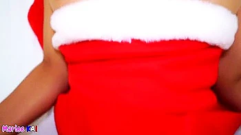 Asain Milf Gets A Creampie For Christmas