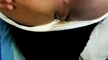 Busty Black Amateur MILF Interracial Creampie POV