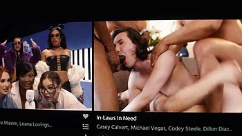 OUT OF THE FAMILY - Sexy Blonde River Lynn Seduces Stepcousin For Hot Sex