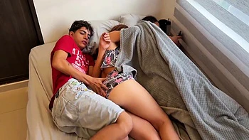 Big Ass Stepmother Agrees To Share A Bed With Her Stepson