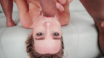 Mick Blue stuffed the balls of Sara Taylor and made her gag.