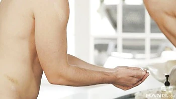 An awesome doggy style fuck with a beautiful brunette Julia Roca